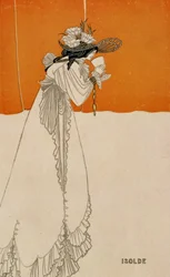 Isolde, illustration from The Studio, 1895
